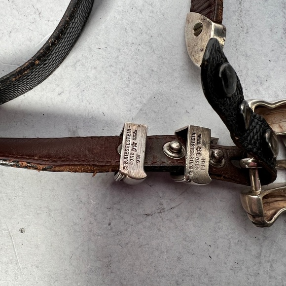 Vintage 1980’s Kieselstein-Cord sterling silver pecos conchas full ranger set - Picture 11 of 12